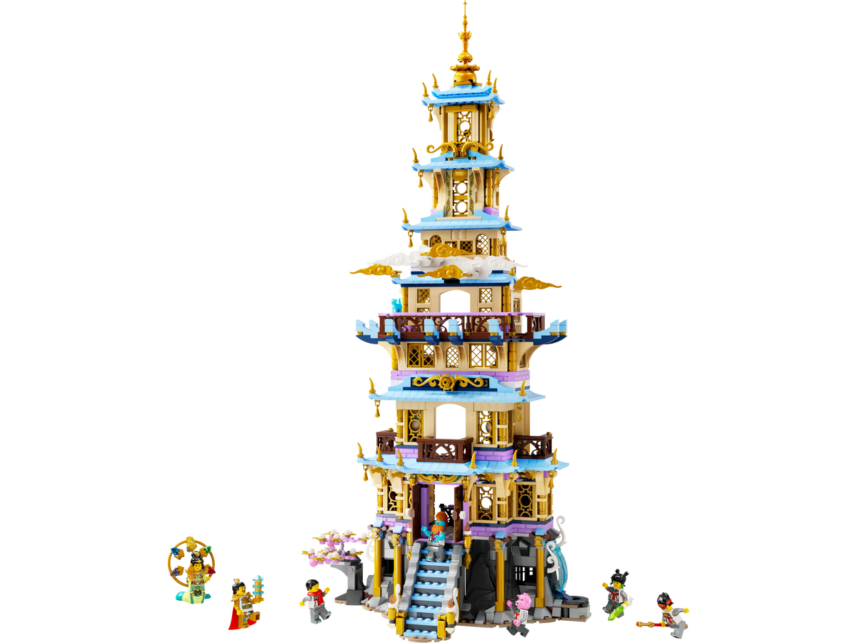 LEGO Monkie Kid Celestial Pagoda 1621 pieces - British product