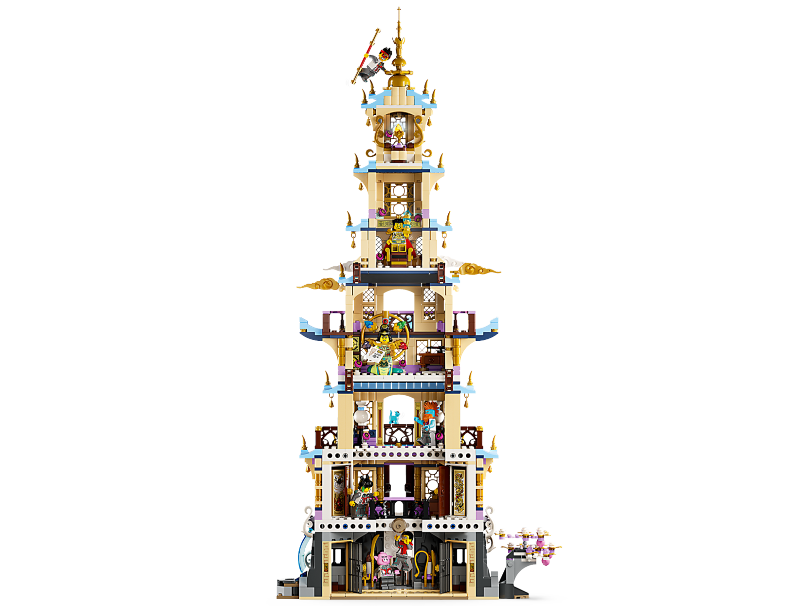 LEGO Monkie Kid Celestial Pagoda 1621 pieces - British product