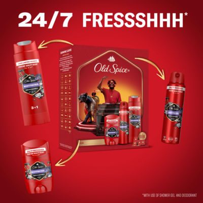 Old Spice Night Panther gift set (British brand)
