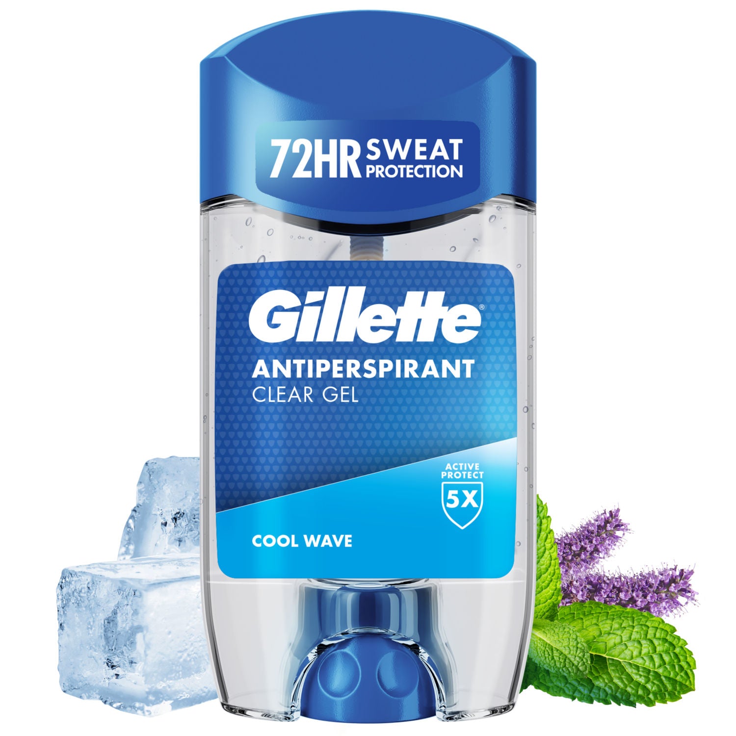 Gillette Cool Wave antiperspirant 70ml, UK version