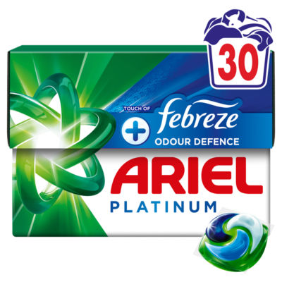 Ariel Platinum PODS laundry capsules 30 washes - British product