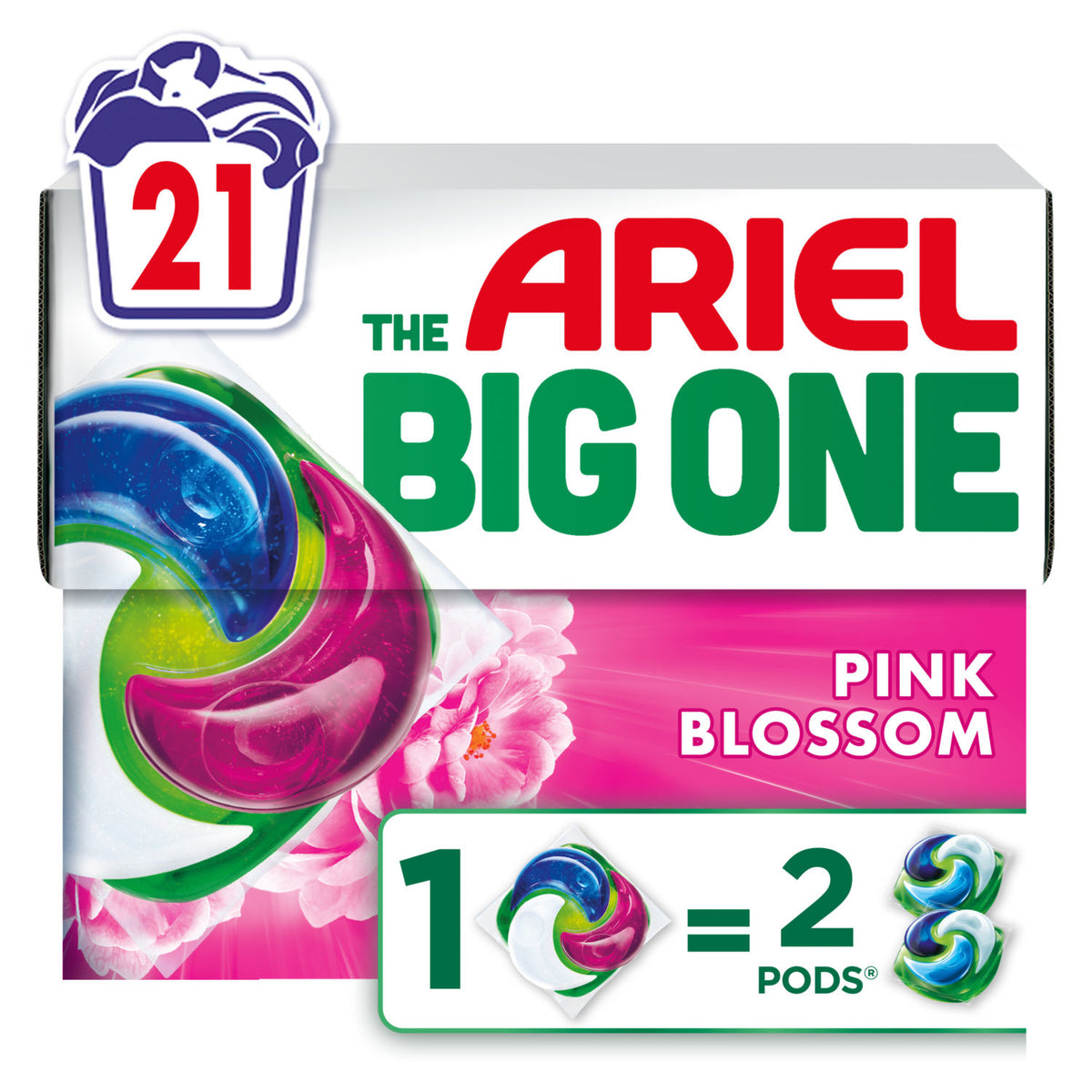 Ariel The Big One PODS®, 21 Pink Blossom
