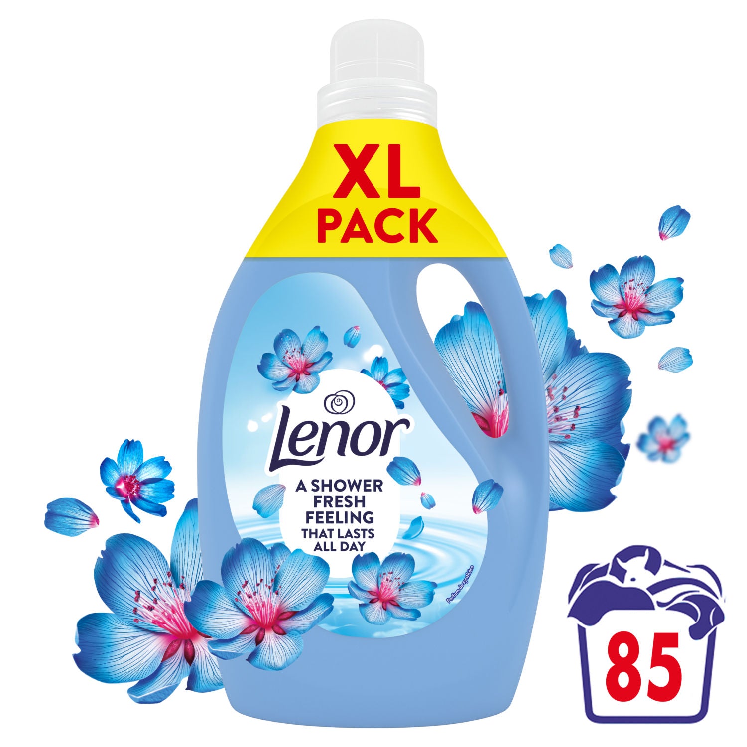 Lenor Spring Awakening fabric conditioner 2.635L, imported from the UK
