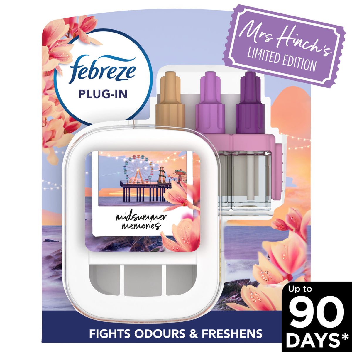 Febreze air freshener starter kit Mrs Hinch's Midsummer 20ml - British product