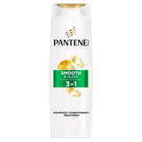 Pantene shampoo Smooth & Sleek 3 in 1 600ml, UK version