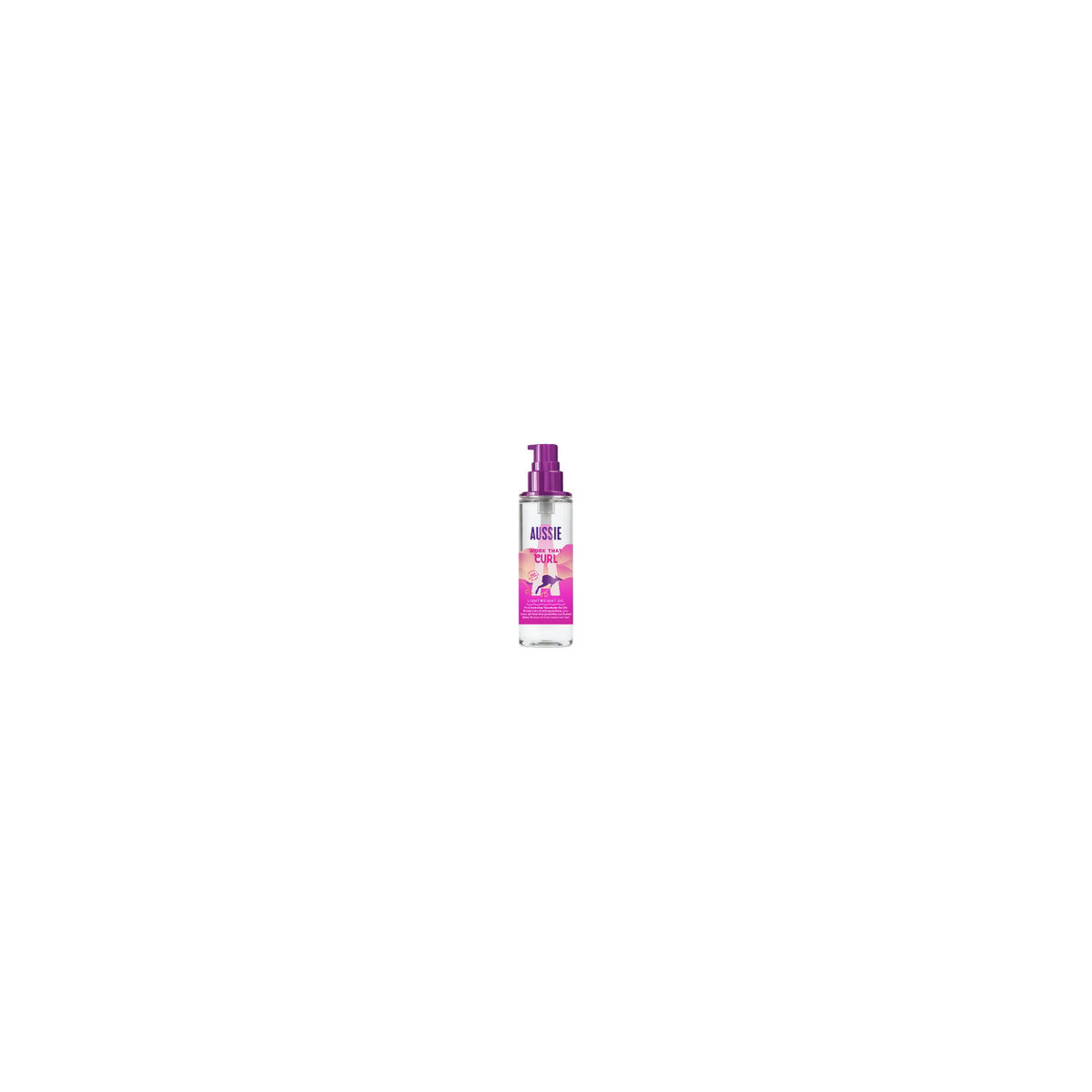 Aussie That Curl Lightweight Hair Oil 95ml, UK version