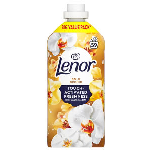 Lenor Gold Orchid fabric conditioner 59 washes (British brand)
