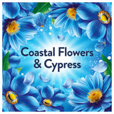 Lenor fabric conditioner Coastal Flowers & Cypress 59 washes - British product