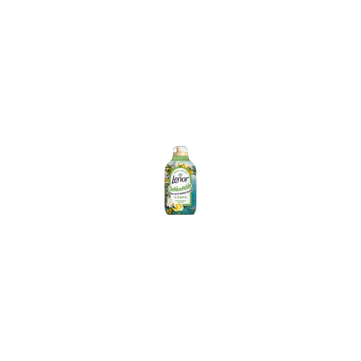 Lenor Outdoorable fabric conditioner 840ml lemon blossom jasmine (British brand)