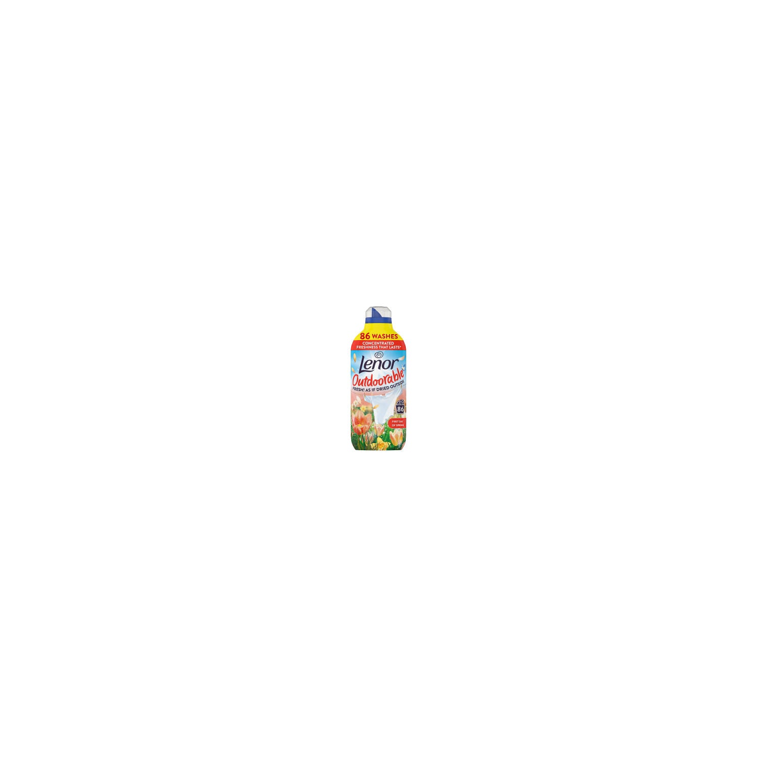 Lenor fabric conditioner First Day of Spring 1.2L, imported from the UK