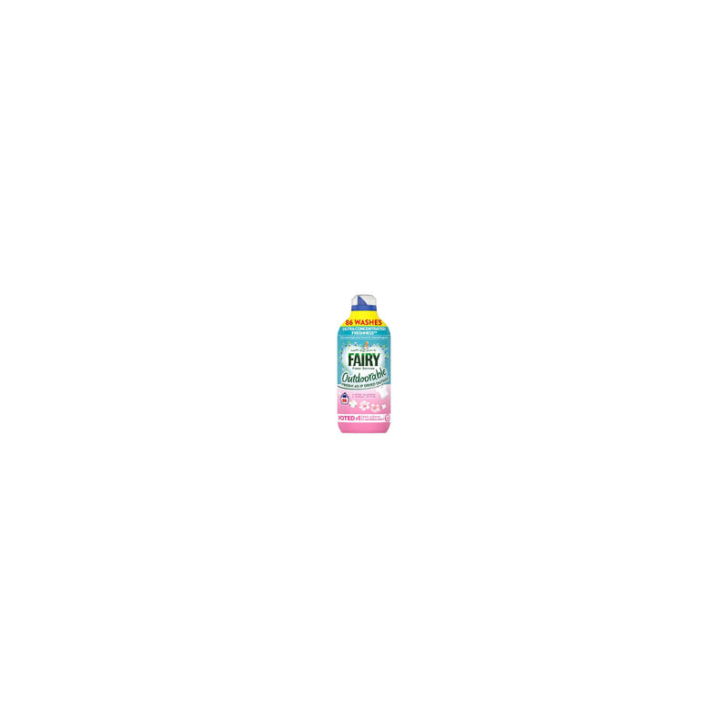 Fairy Outdoorable fabric softener Cherry Blossom 1.204L - British product