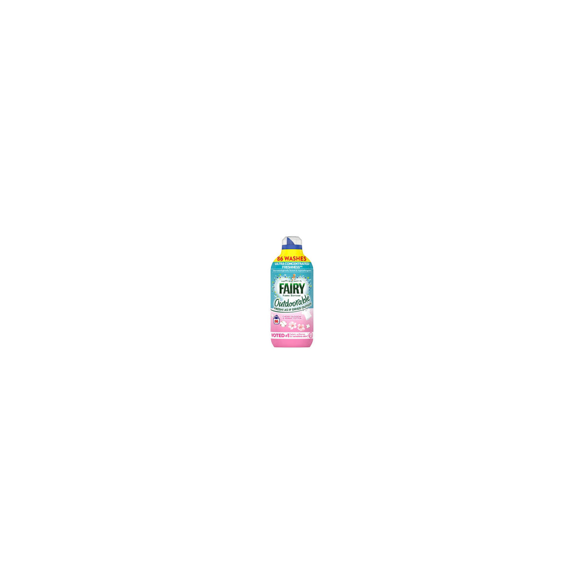 Fairy Outdoorable fabric softener Cherry Blossom 1.204L - British product