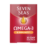 Seven Seas Omega-3 Fish Oil & Immunity with Vitamin C, Vitamin D & Zinc 30 Day Duo Pack GOODS ASDA   