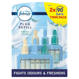 Febreze 3Volution Air Freshener Plug In Refill Fresh Linen Twin Pack GOODS ASDA   