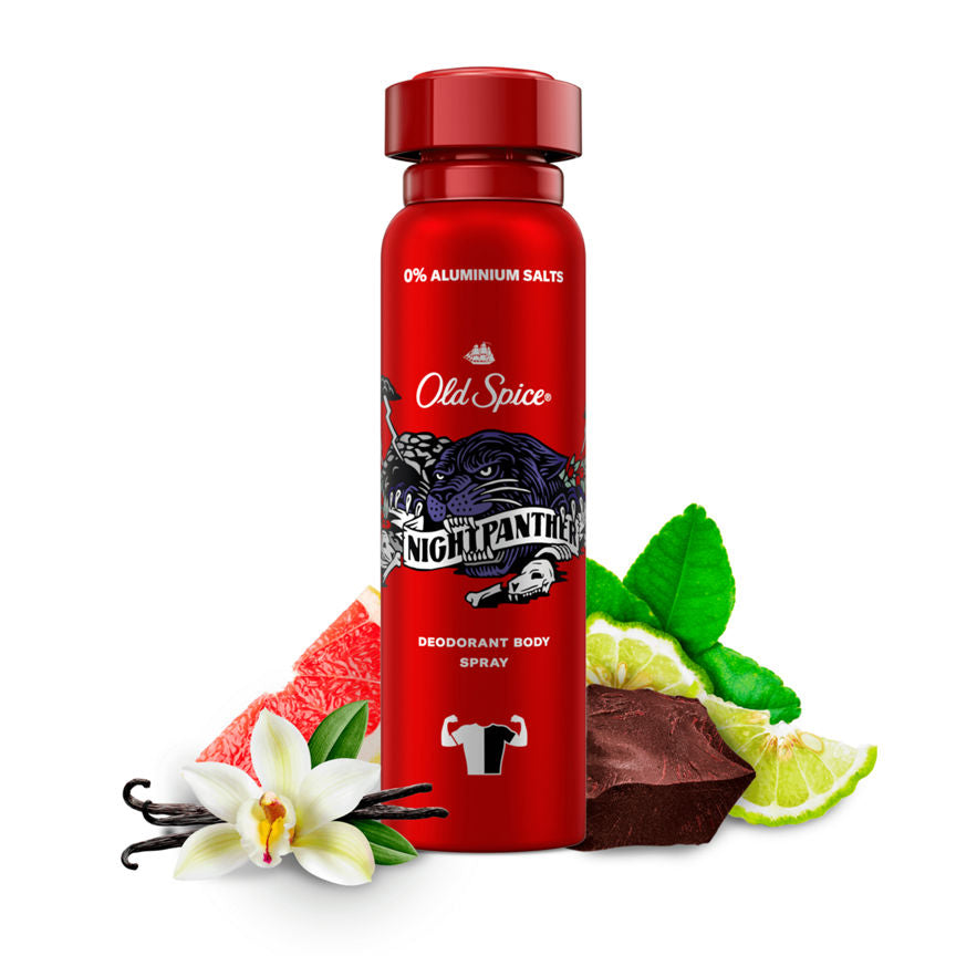 Old Spice NightPanther Deodorant Body Spray For Men