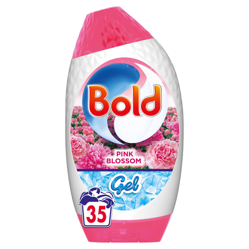 Bold Washing Liquid Gel 35 Washes, Pink Blossom GOODS ASDA   