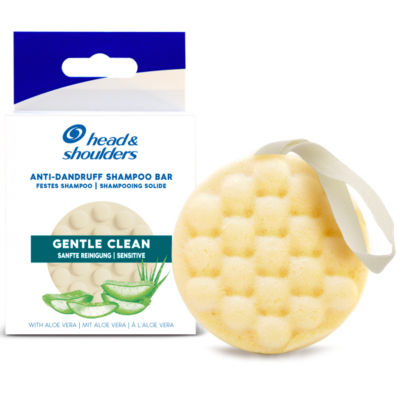 ASDA Head & Shoulders Anti-Dandruff Solid Shampoo Bar Gentle Clean with Aloe Vera 70g- Buy online at McGrocer