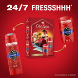Old Spice Captain gift set deodorant and shower gel, UK version