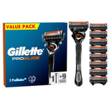 Gillette ProGlide Razor for Men, 1 Razor, 9 Blade Refills GOODS ASDA   