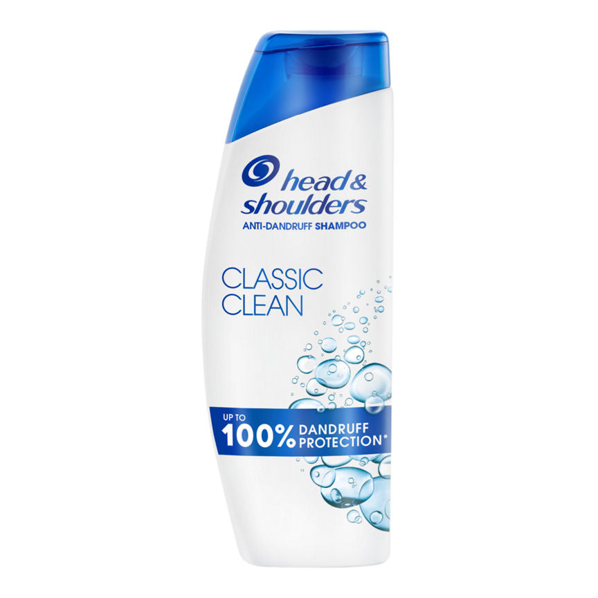 Head & Shoulders Classic Clean Clarifying Anti Dandruff Shampoo For Itchy, Dry Scalp And Hair