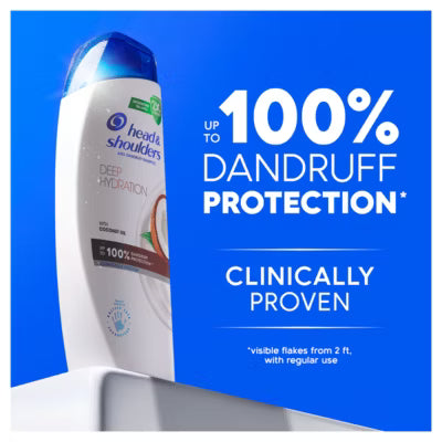 Head & Shoulders Deep Hydration Anti-Dandruff Shampoo 400ml, UK version