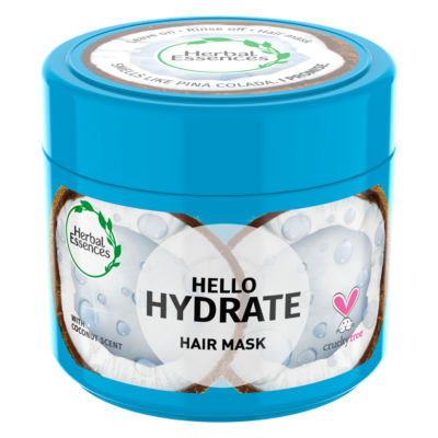 Herbal Essences Hello Hydrate Deep Conditioning Hair Mask with Coconut Extract for Dry Hair 300ml