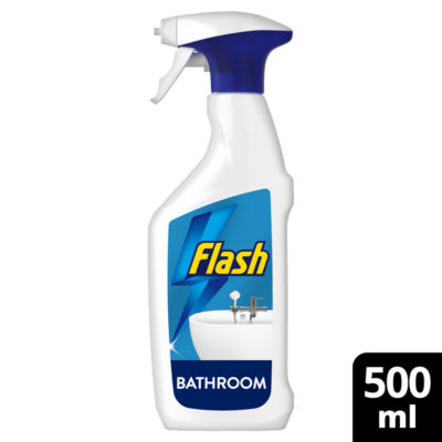 Flash bathroom cleaning spray 500ml bottle, UK version