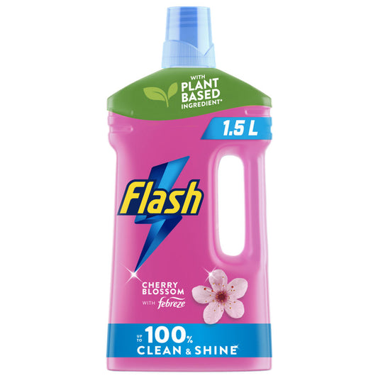 Flash Multipurpose Floor Liquid Cleaner Cherry Blossom GOODS ASDA   