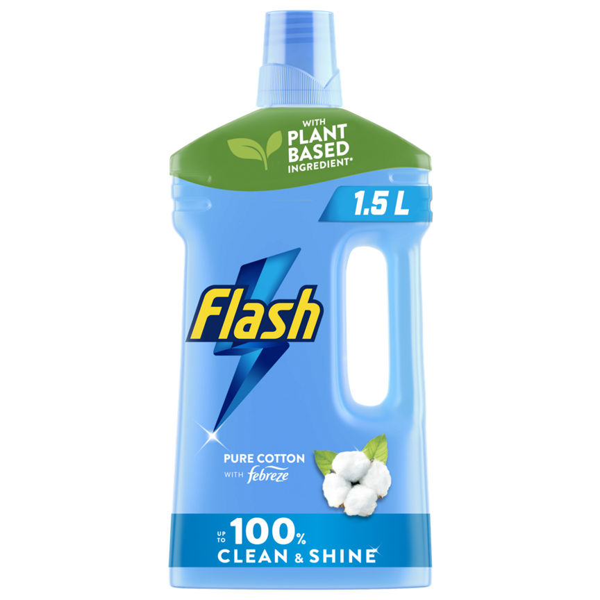 Flash Multipurpose Floor Liquid Cleaner Pure Cotton