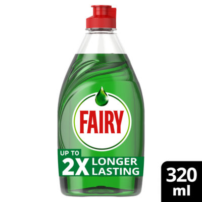 Fairy Original Washing Up Liquid Green with LiftAction 320ML