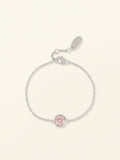 Vivienne Westwood Reina small rhodium-plated brass bracelet, UK version