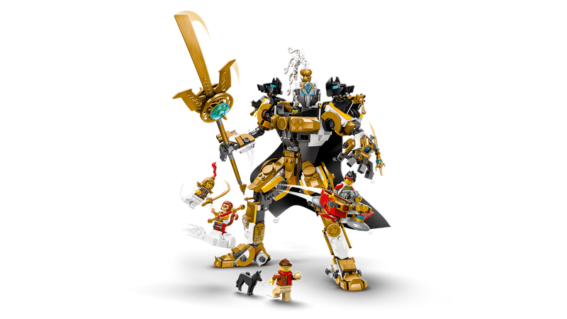 LEGO Monkie Kid Erlang's Celestial Mech Building Kit 806 pieces - British product