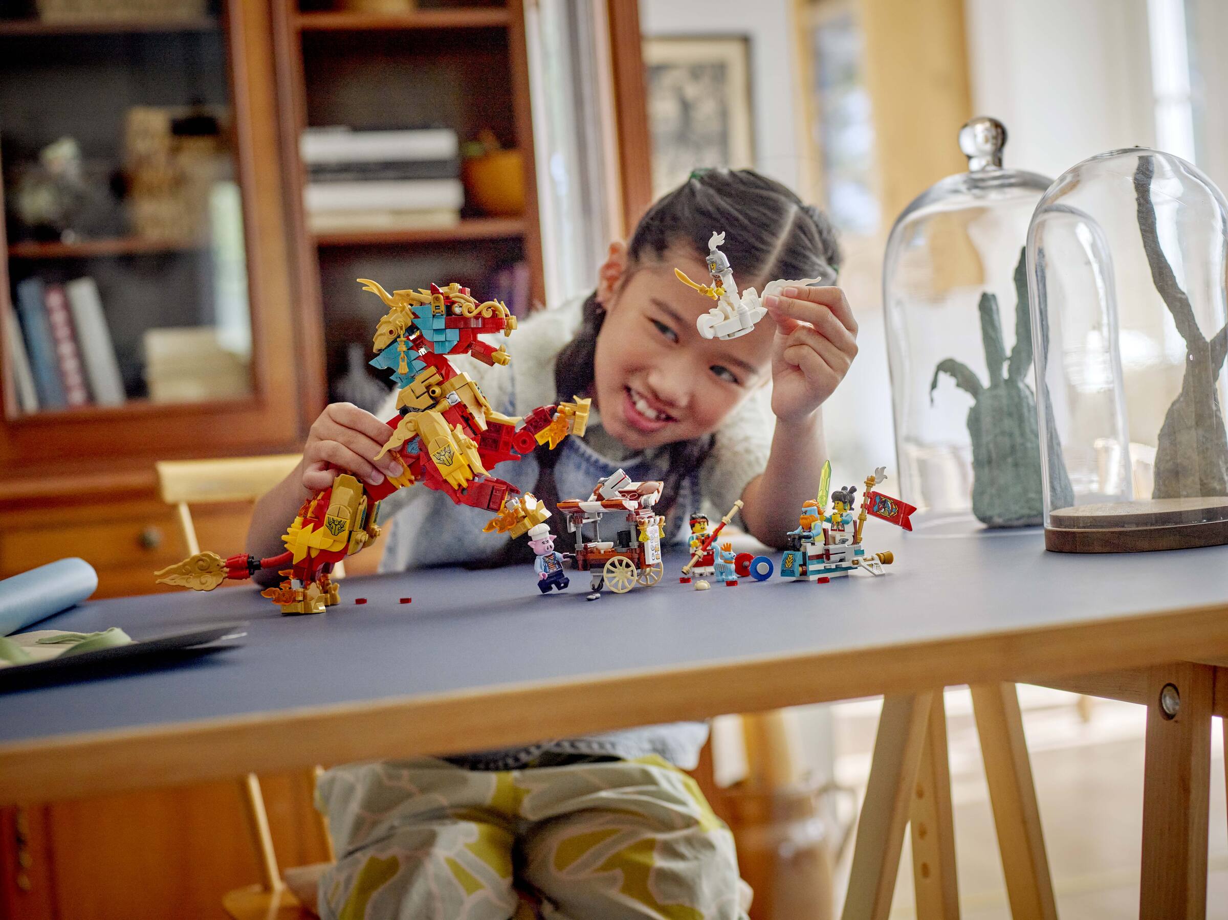 LEGO Monkie Kid Qilin building set 791 pieces (British brand)