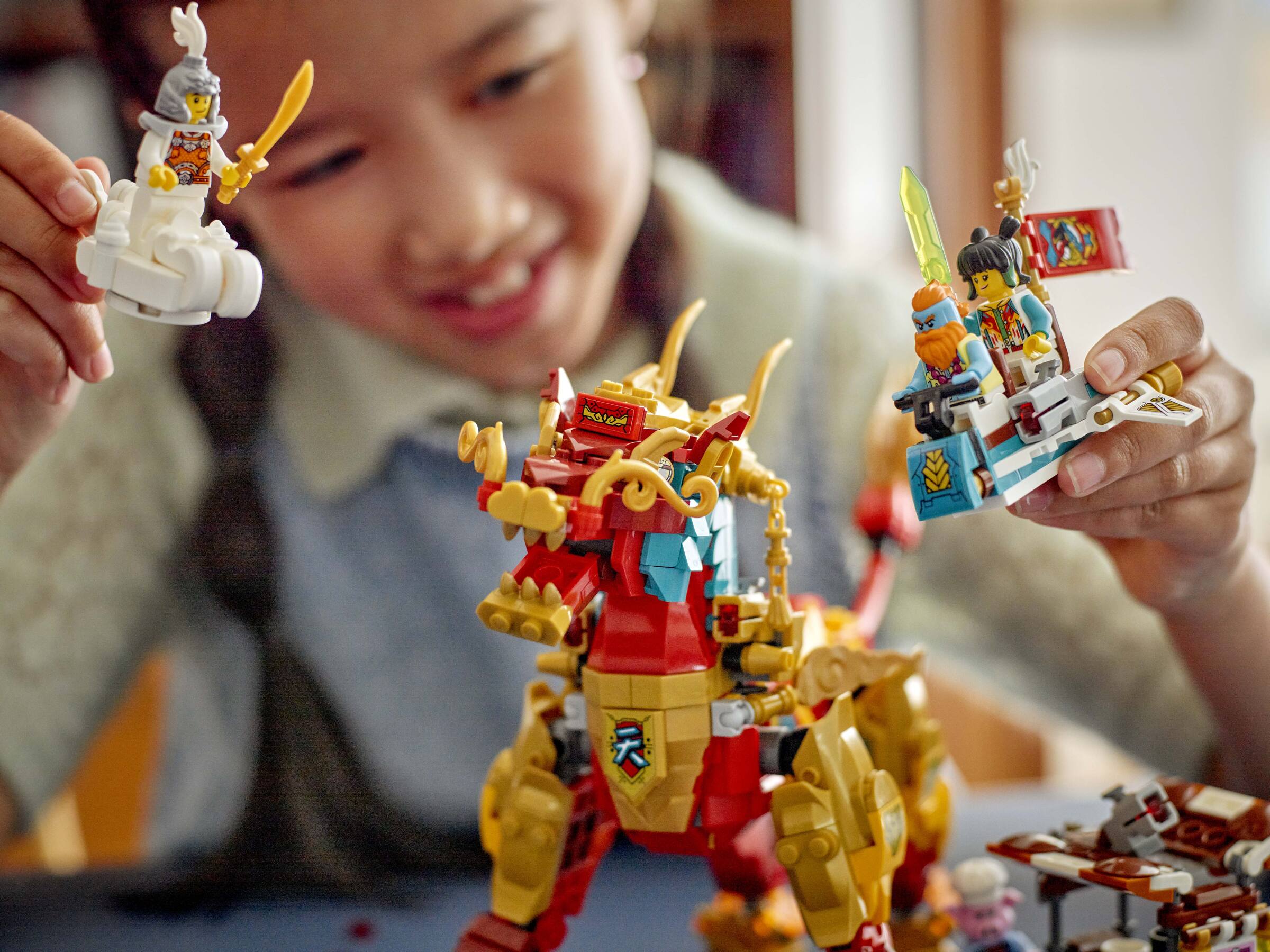 LEGO Monkie Kid Qilin building set 791 pieces (British brand)