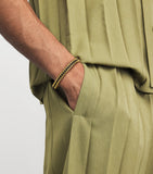 Nialaya box chain bracelet gold-plated 8mm (British brand)