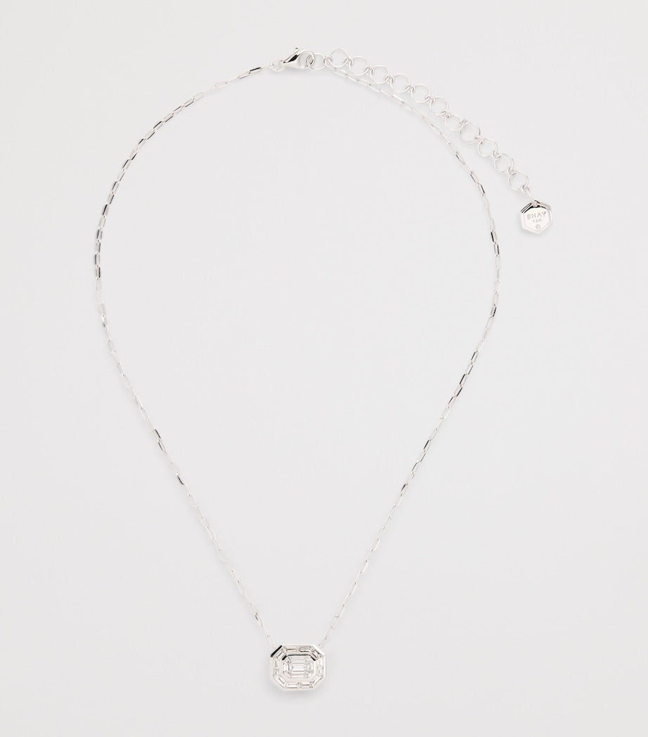 SHAY Illusion white gold diamond necklace - British product