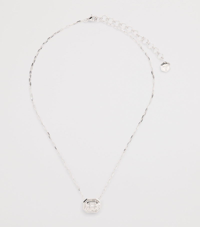 SHAY Illusion white gold diamond necklace - British product