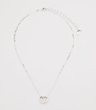 SHAY Illusion white gold diamond necklace - British product