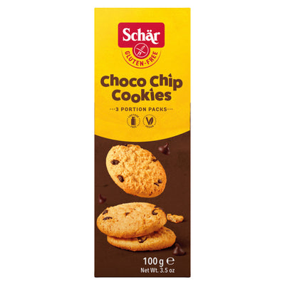 ASDA Schär Gluten-Free Choco Chip Cookies 100g- Buy online at McGrocer