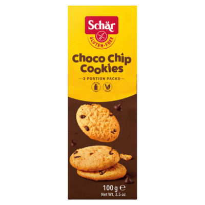Schär Gluten-Free Choco Chip Cookies 100g (British brand)