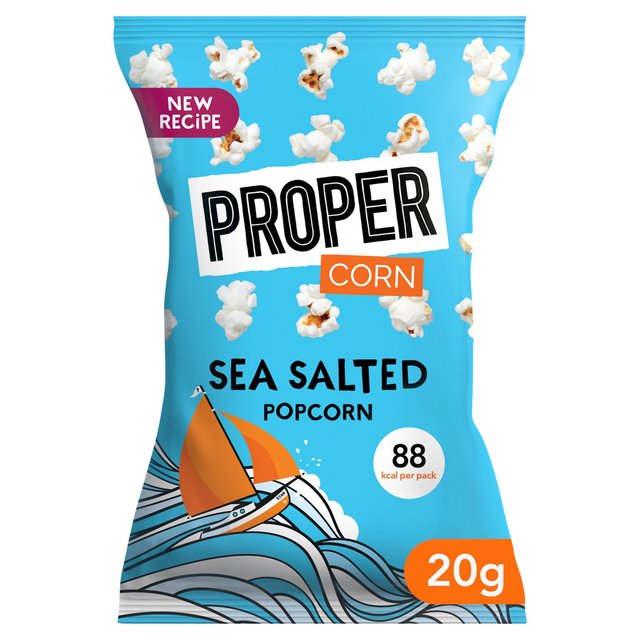 Propercorn Popcorn Lightly Sea Salted   20g GOODS M&S   