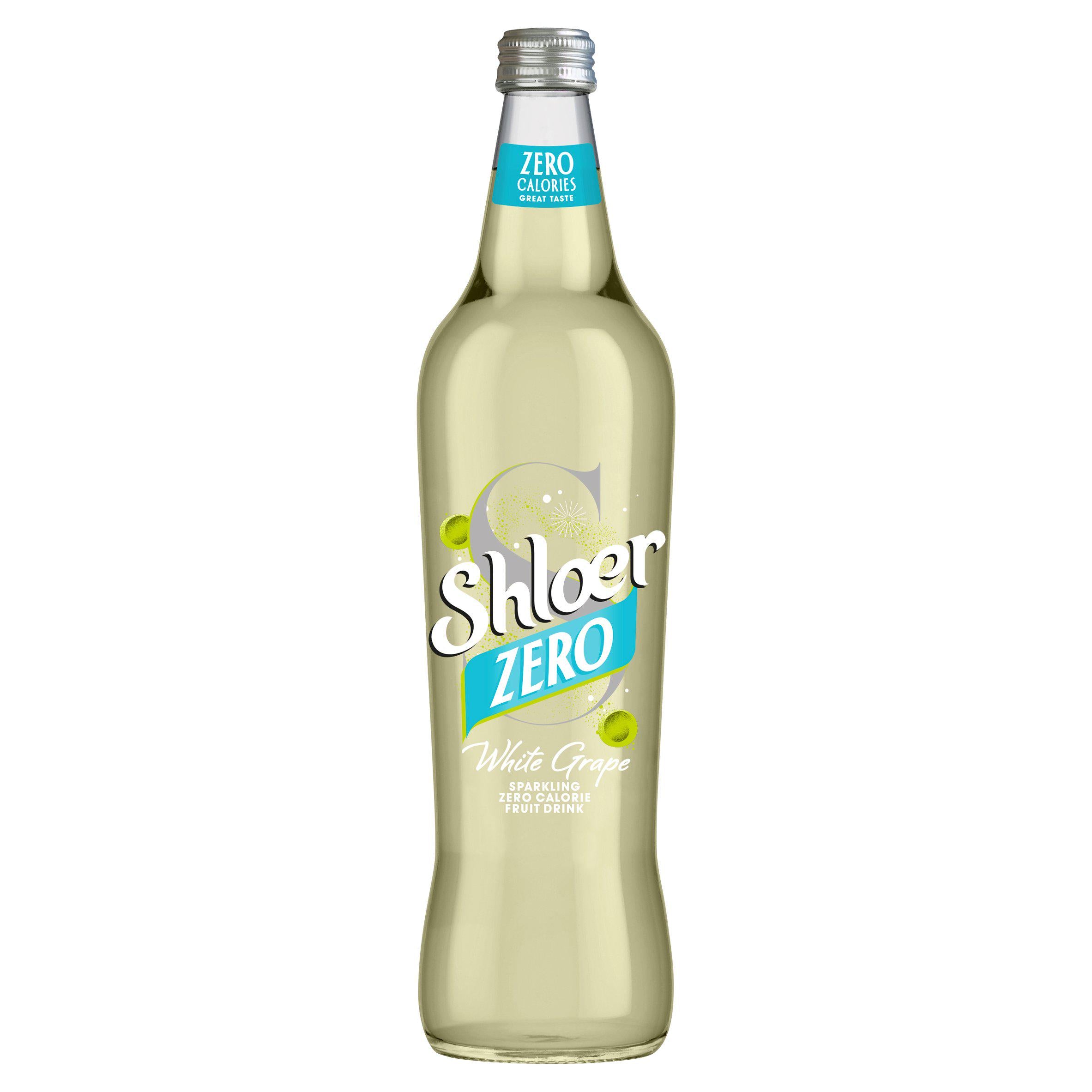 Shloer Light Zero White Grape Sparkling Juice Drink 750ml Adult soft drinks Sainsburys   