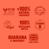 Original Source shower gel Guarana Grapefruit 400ml, imported from the UK