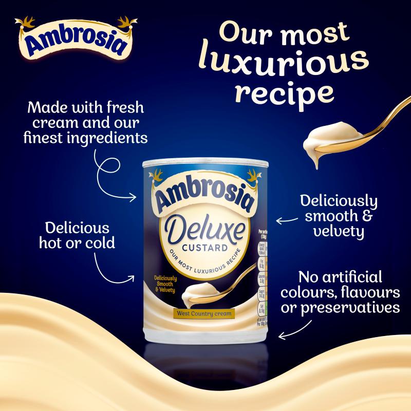 Ambrosia Deluxe custard 400g (British brand)