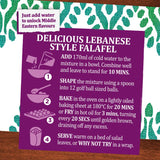 Al'Fez Lebanese falafel kit 150g, UK version