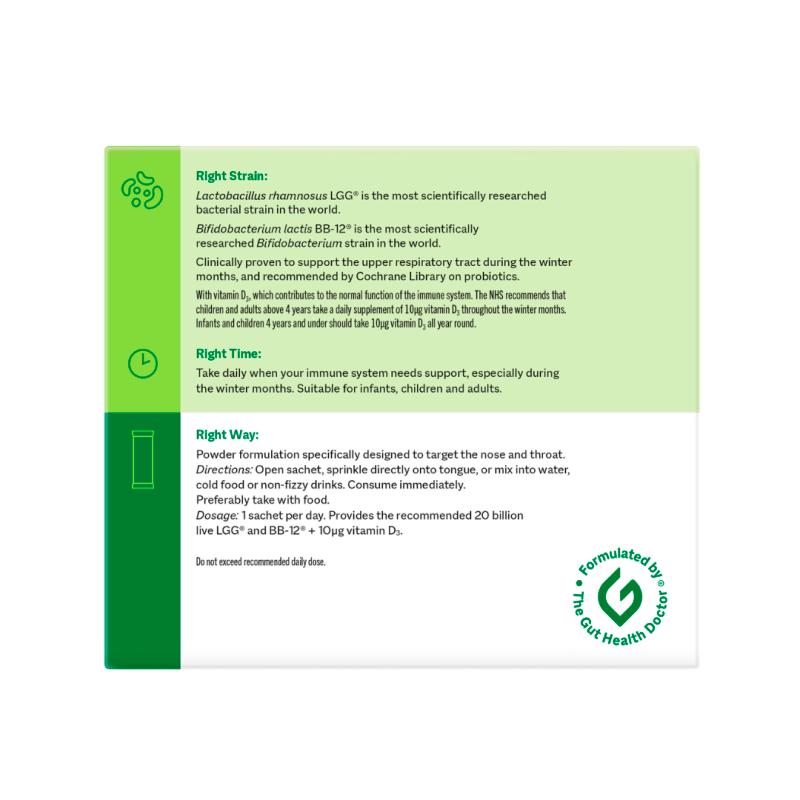 Smart Strains probiotic sachets 15 count, imported from the UK
