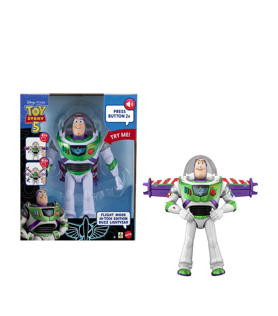 Disney Toy Story Buzz Lightyear RC flying action figure (British brand)