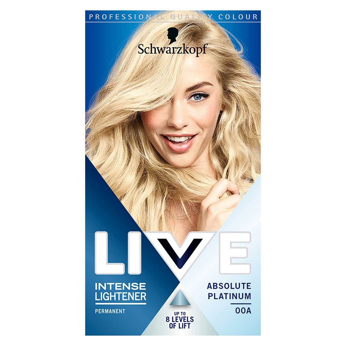 Schwarzkopf LIVE 00A Absolute Platinum Permanent Hair Dye GOODS Boots   