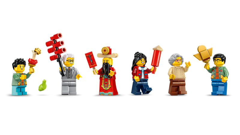 LEGO Fortune Firecracker building set 80118 (British brand)