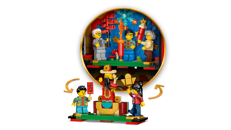 LEGO Fortune Firecracker building set 80118 (British brand)